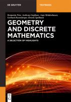 Geometry and discrete mathematics : a selection of highlights /