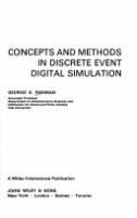 Concepts and methods in discrete event digital simulation