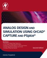 Analog design and simulation using OrCAD® Capture and PSpice® /