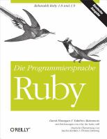 Die Programmiersprache Ruby /