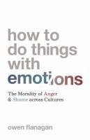 How to do things with emotions : the morality of anger and shame across cultures /
