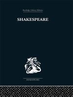 Shakespeare : the dark comedies to the last plays : from satire to celebration /
