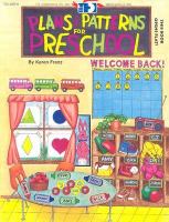 Plans and patterns for preschool /