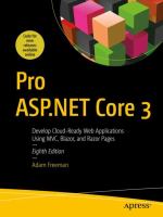 Pro ASP.NET Core 3 : develop cloud-ready web applications using MVC, Blazor, and Razor Pages /