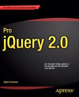 Pro jQuery 2.0 /