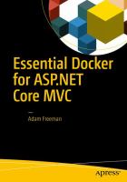 Essential Docker for ASP.NET Core MVC /