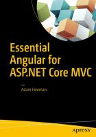 Essential angular for ASP.NET Core MVC /