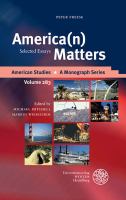 America(n) matters : selected essays /