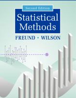 Statistical methods /