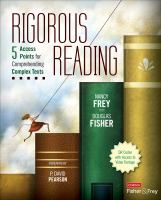Rigorous reading : 5 access points for comprehending complex texts /