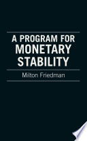 A program for monetary stability