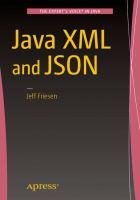 Java XML and JSON /