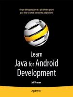 Learn Java for Android development /