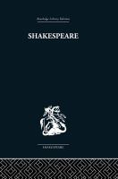 Shakespeare : the art of the dramatist /