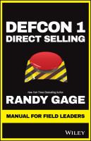 DEFCON 1 direct selling : manual for field leaders /