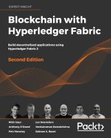 Blockchain with Hyperledger Fabric - Second Edition /