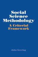 Social science methodology : a criterial framework /