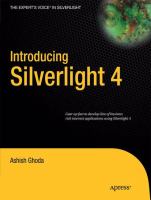 Introducing Silverlight 4 /