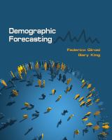 Demographic forecasting /