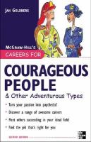 Careers for courageous people & other adventurous types