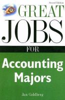 Great jobs for accounting majors