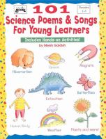 101 science poems & songs for young learners : with hands-on activities /
