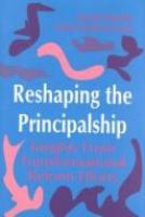 Principals of dynamic schools : taking charge of change /