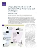 Wages, employment, and stem education in Ohio, Pennsylvania, and West Virginia.