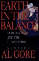 Earth in the balance : ecology and the human spirit /