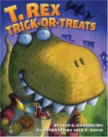 T. rex trick-or-treats /