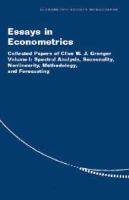 Essays in econometrics : collected papers of Clive W.J. Granger.