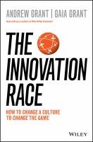 The innovation race : how to change a culture to change the game /