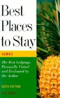 Best places to stay in Hawaii