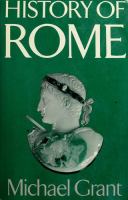 History of Rome /