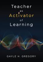 Teacher as activator of learning /