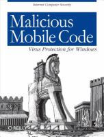 Malicious mobile code : virus protection for Windows /