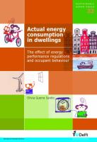 Actual energy consumption in dwellings : the effect of energy performance regulations and occupant behaviour /