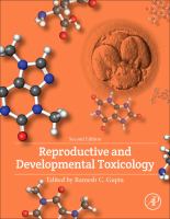 Reproductive and Developmental Toxicology.