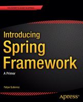 Introducing Spring Framework : a primer /