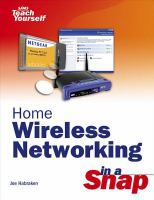 Home wireless networking in a snap /