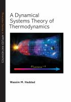 A Dynamical Systems Theory of Thermodynamics /