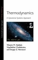 Thermodynamics : a dynamical systems approach /