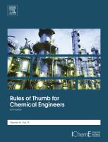 Rules of thumb for chemical engineers /