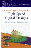 Advanced signal integrity for high-speed digital designs /