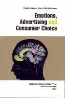Emotions, advertising and consumer choice /