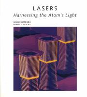 Lasers : harnessing the atom's light /