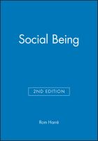 Social being /