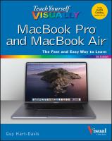 Teach Yourself VISUALLY MacBook Pro and MacBook Air, 5th Edition /