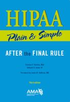 HIPAA plain and simple : after the final rule /