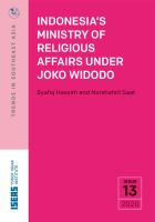 Indonesia's Ministry of Religious Affairs under Joko Widodo /
